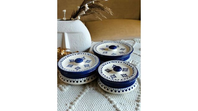 Niyara Premium Handcrafted Ceramic Casserole Set