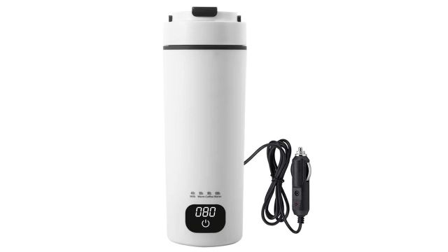 Oshotto 12/24V Car Electric Water Kettle