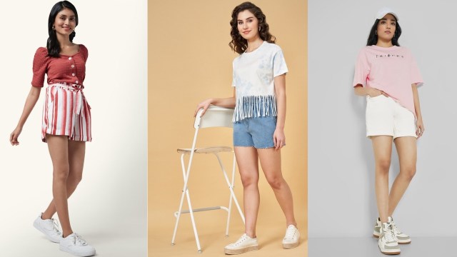 Shorts for women on Pantaloons