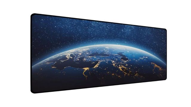 Sounce Large Extended Earth Design Desk Mat