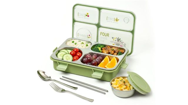 TEC TAVAKKAL 4 Compartment Bento Box