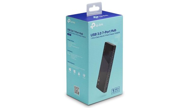 TP-Link Powered USB Hub With 7 USB 3.0 Ports