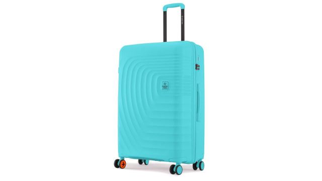 Boston 24-inch teal trolley
