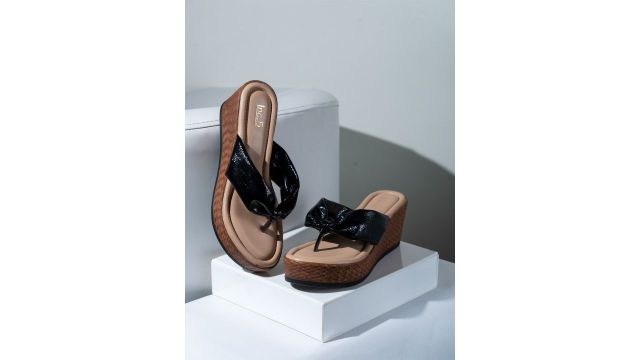 Women Open Toe Wedge Sandals