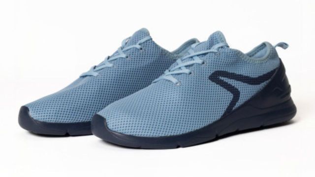 blue PW 100 breathable walking shoes