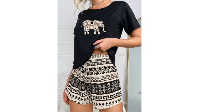 elephant pattern set