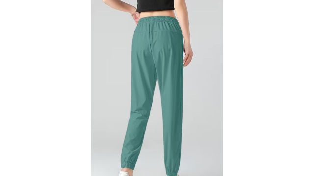 ice fiber fabric sports pants