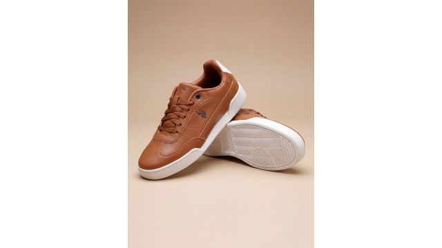tan PU sneakers