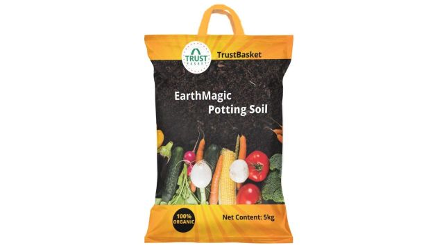TrustBasket Enriched Earth Magic Potting Soil