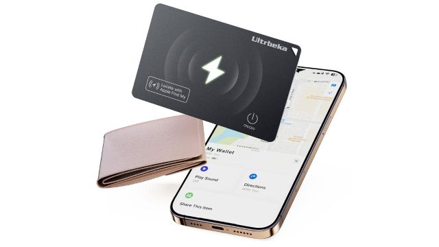 Ultra-Thin Air Tag Wallet Tracker Card