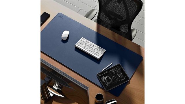 V-CUBE DESIGNS Vegan Leather Desk Mat