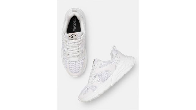 WROGN Men Woven Design Sneakers