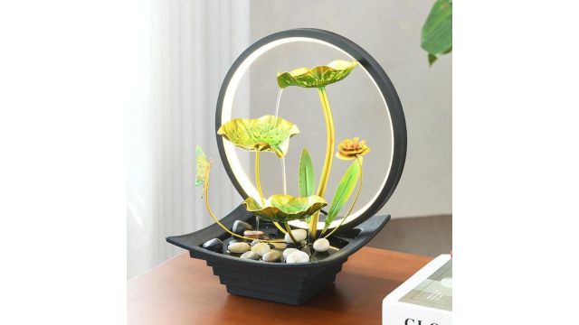 Water Fountains with Ring Light