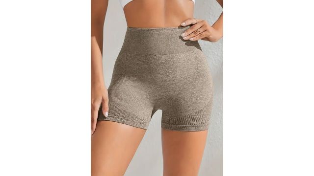 Women's High-Waist Yoga Shorts