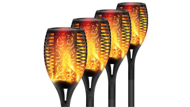 XERGY Solar Dancing Fire Mashaal Flame Torch