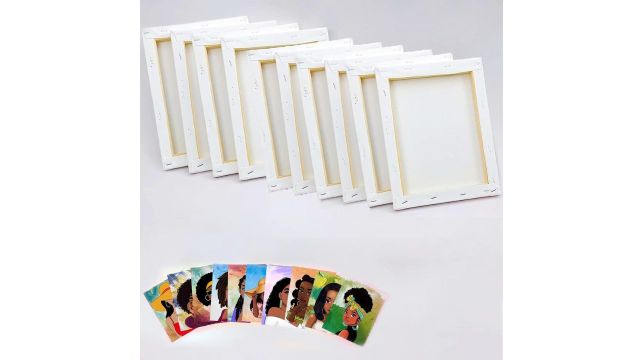 YAHOOO Prepainted Canvas Adult Painting Kit