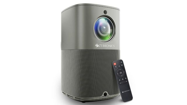ZEBRONICS PIXAPLAY 18 Smart LED Vertical Projector