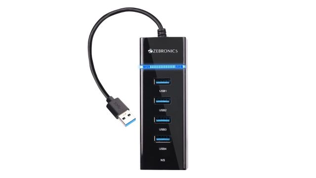 Zebronics 300HB 4 Port USB 3.0 Hub