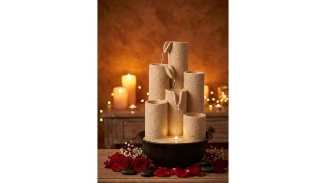 Zen Cascade Tabletop Water Fountain