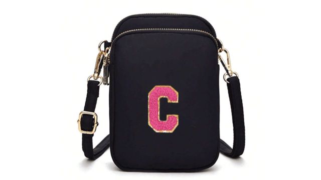 1pc Casual Fashion Crossbody Bag With Phone Pouch And Vertical Coin Purse