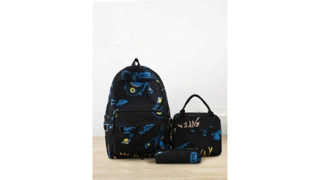2-In-1 Backpack Set With Lunch Box & Pencil Case