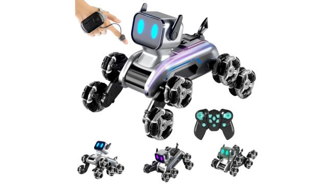 2.4Ghz RC Robot Dog Toys Stunt Car