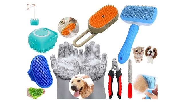 6-in-1 Pet Grooming Combo