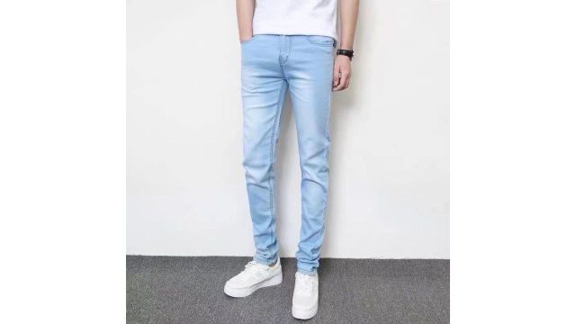 9803# Maong Pants Best Selling Stretchable Skinny Jeans For Men