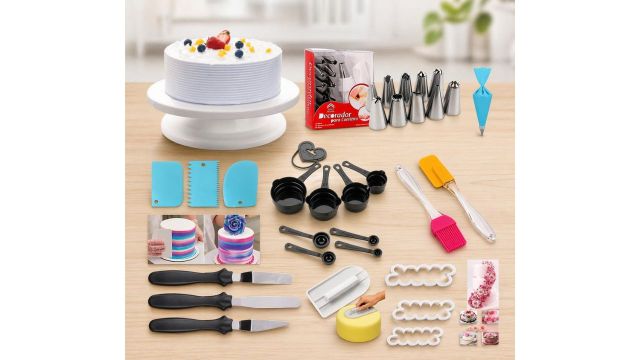 All-in-One Cake Baking and Decoration Tools Combo