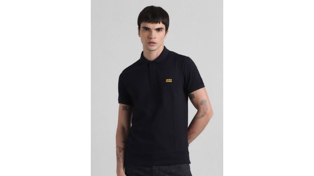 Polo Collar Slim Fit Pure Cotton T-shirt