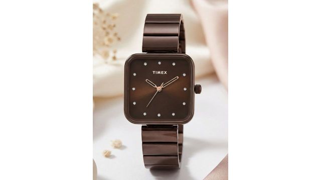 Women Embellished Bracelet Style Straps Analogue Watch -TWEL252SMU05