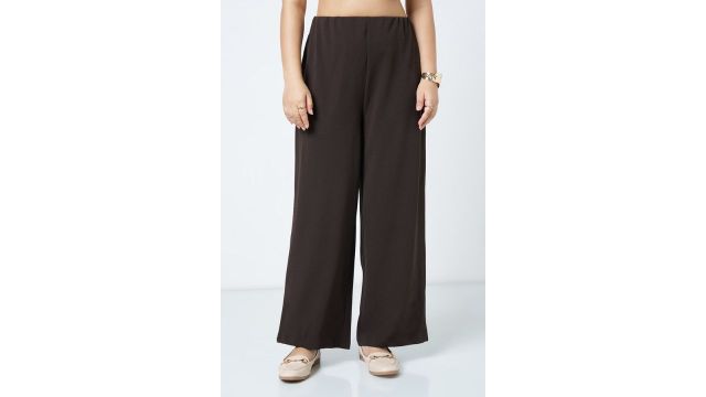 Brown Wide Leg Pant