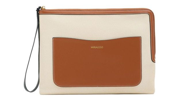 Women Colourblocked PU Laptop Sleeve