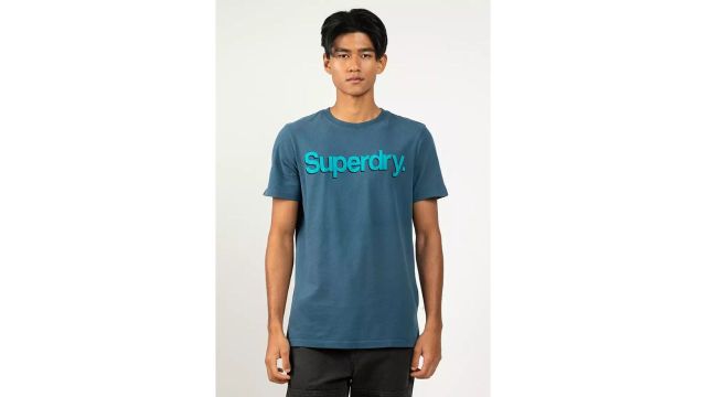 Men Classic Core Logo Shadow Tee