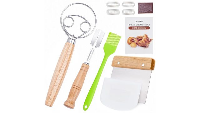 Danish Dough Whisk With Sourdough Scoring Tool
