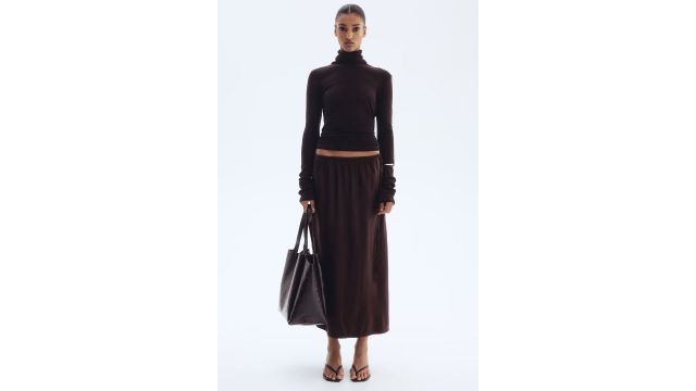 Drawstring-detail Skirt