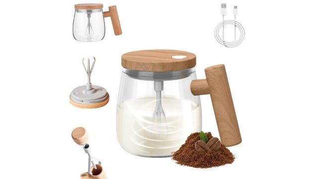 Electric Self Stirring Coffee Mug