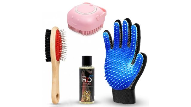 Emily Pets 4-in-1 Pet Grooming Kit
