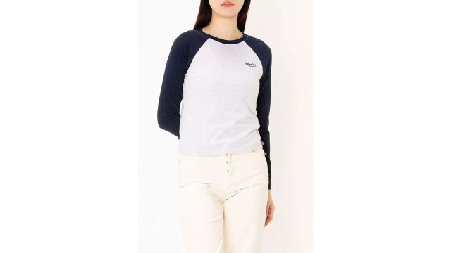 Women Essential Logo Baseball Tee