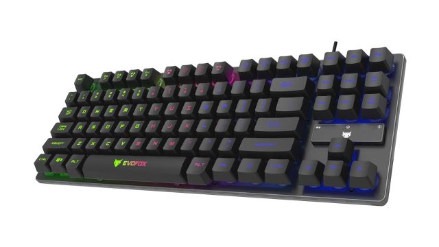 EvoFox Fireblade TKL Semi-Mechanical Gaming Keyboard