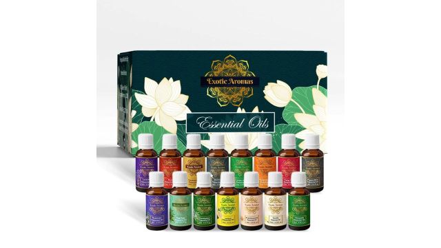 Exotic Aromas Essential Oil Pack of 15