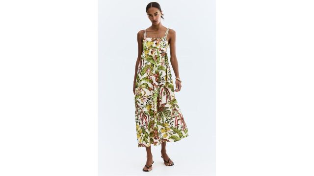 Flared Strappy Dress