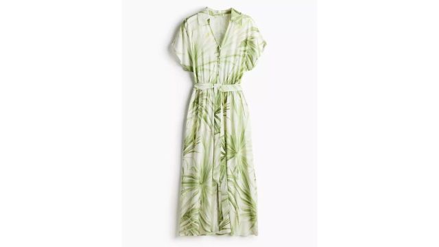 H&M Tie-belt shirt dress