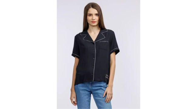 Harley-Davidson Club Crew Contrast Piping Shirt