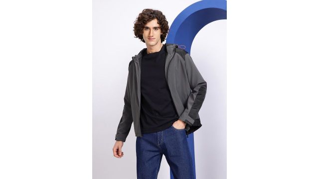 Hooded Bomber Jacket