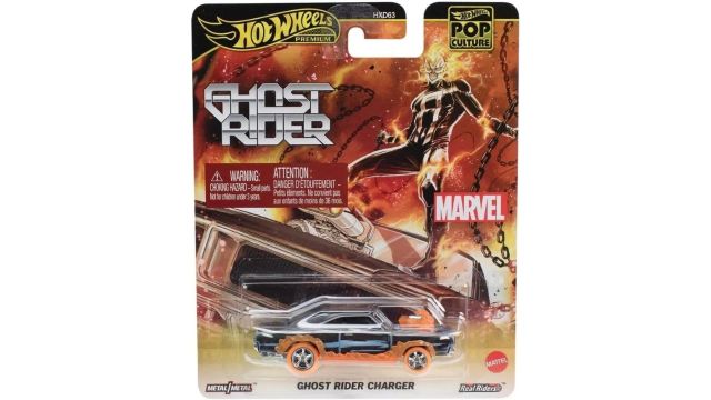 Hot Wheels Premium Marvel Ghost Rider Charger