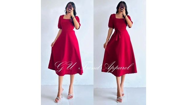 Magic High End Red Dress