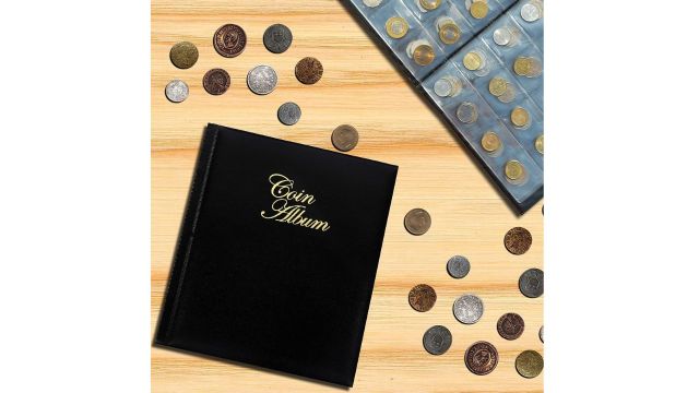Mahogany Life 200 Large Pockets Coin Album