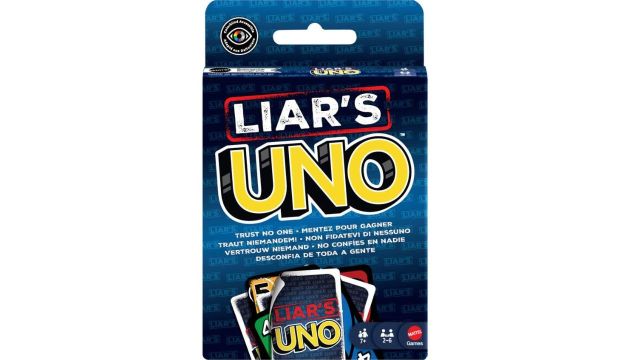 Mattel Games Liar’s UNO Card Game