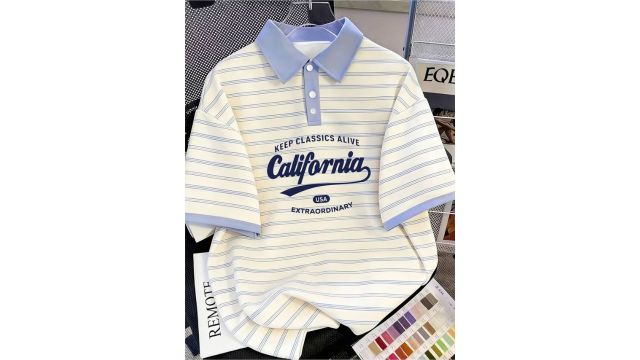 Men's Casual Short-Sleeve Polo Shirt